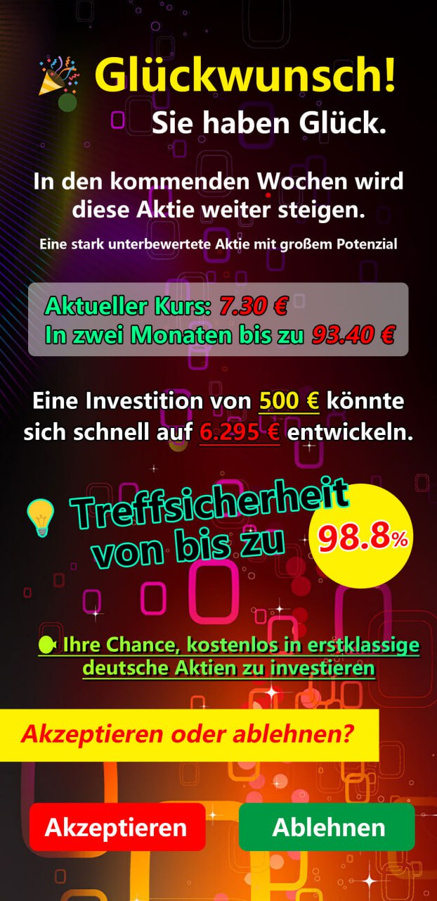 Tägliche Marktübersicht – Nur zu Informationszwecken